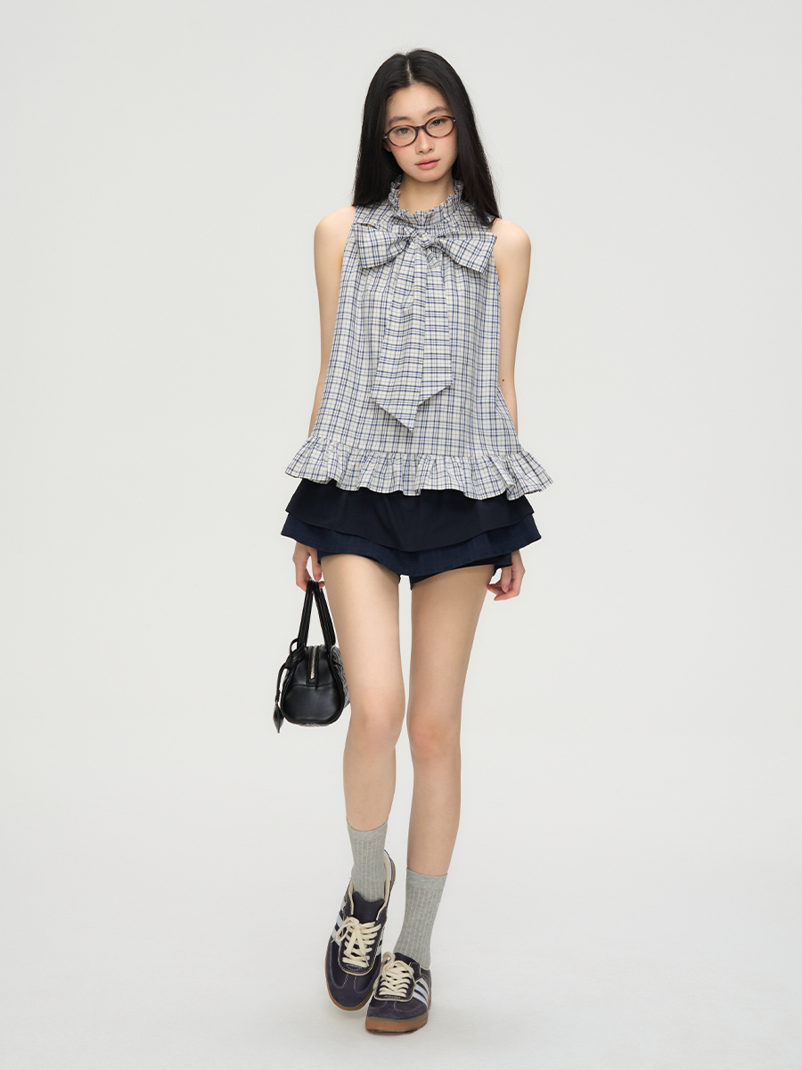 Paid Bow Tie Lace Top PUC0015