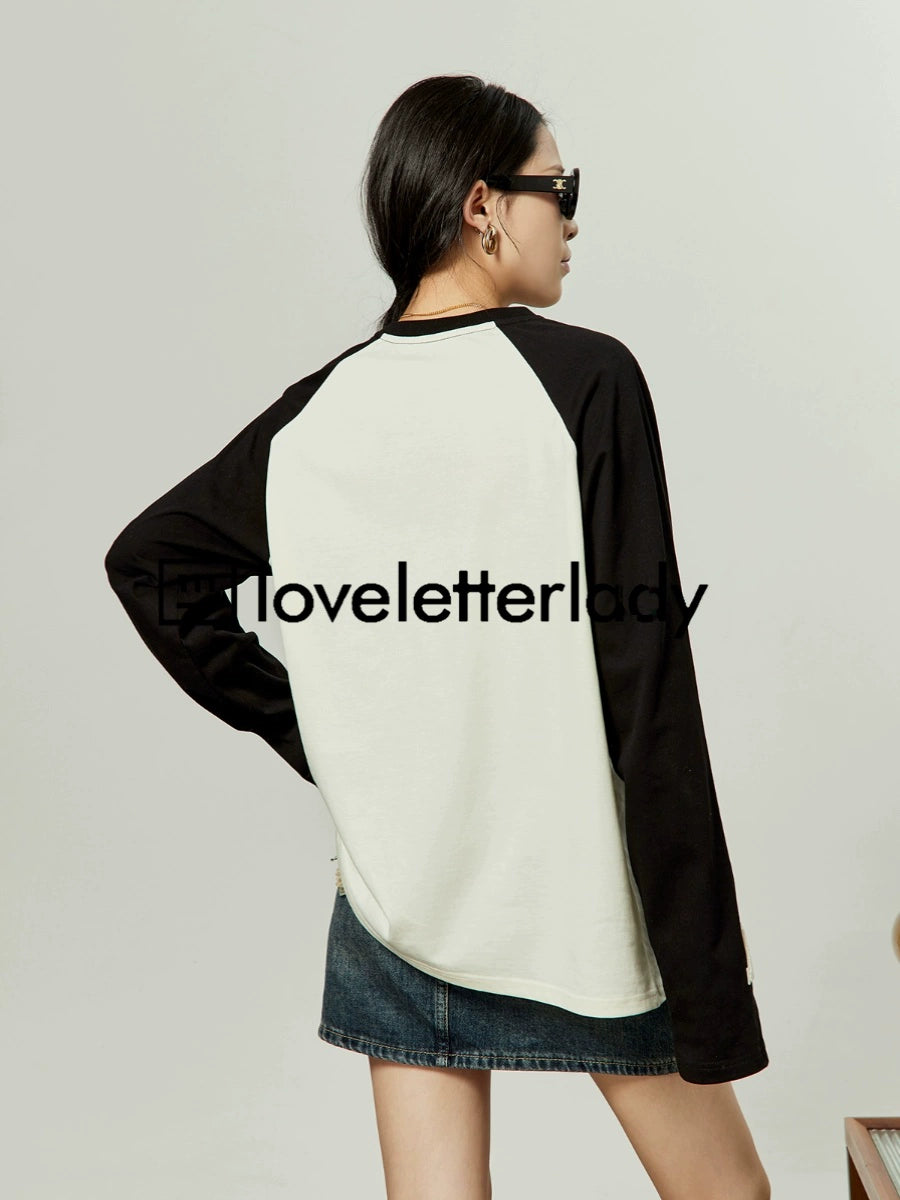 Bunny Raglan Long Sleeve T-Shirt LLA0343
