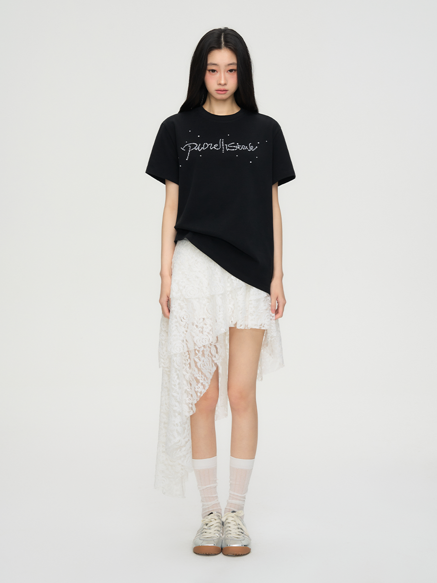 Tiered Lace Frill Skirt PUC0020