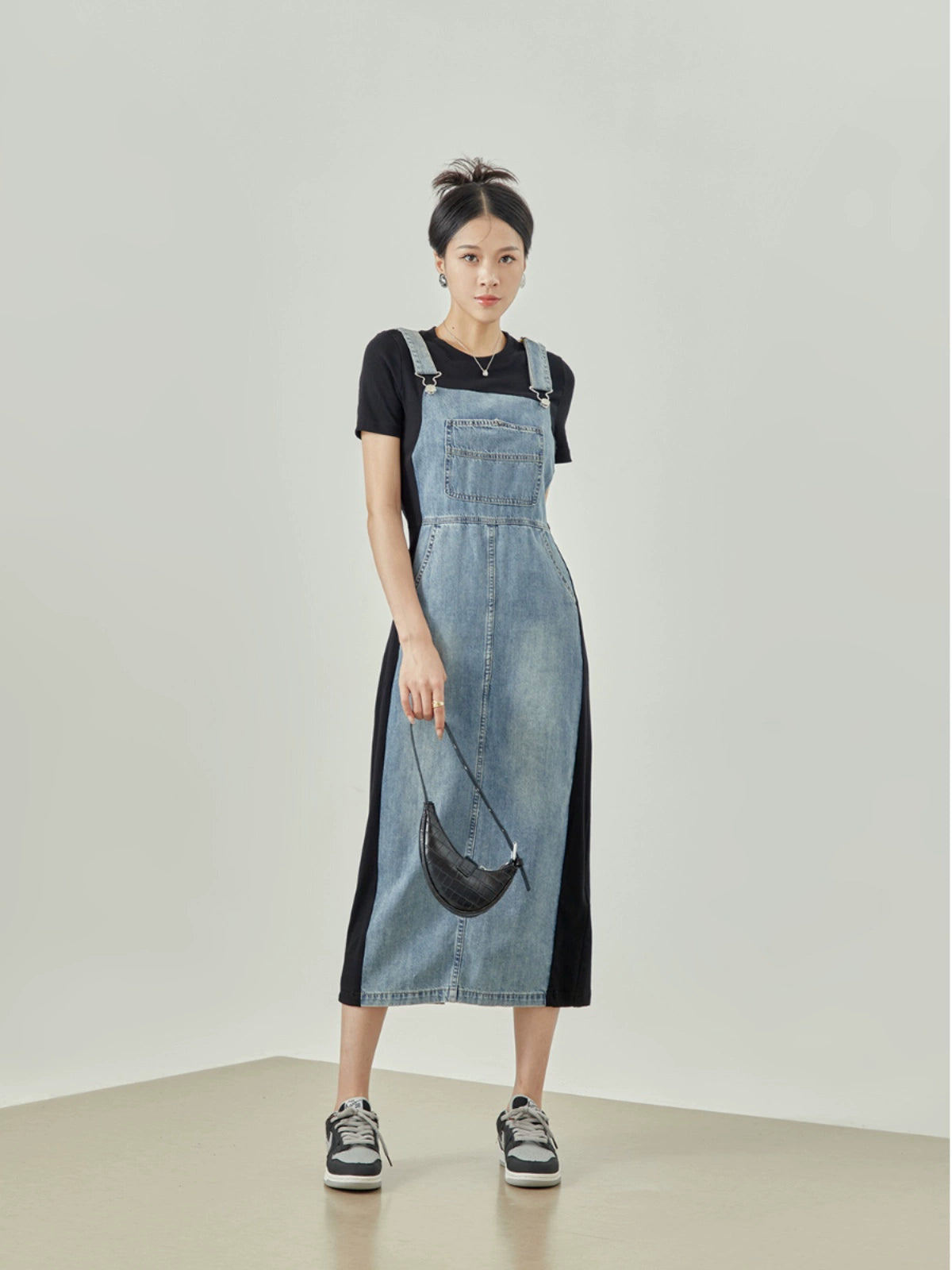 Salopette Style T-shirt dress LLA0079