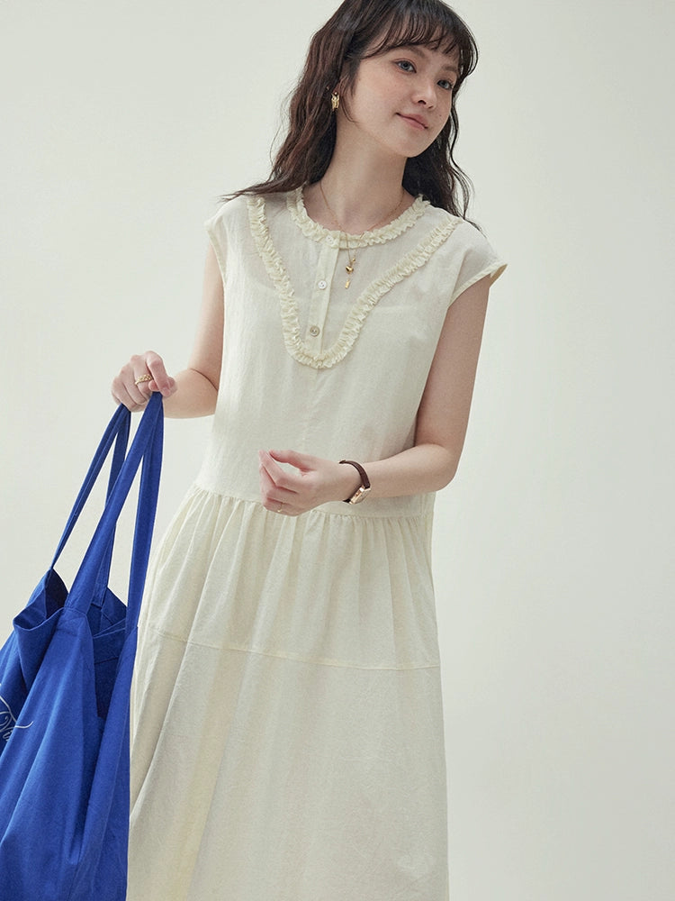 Cotton Long Dress AMU0017