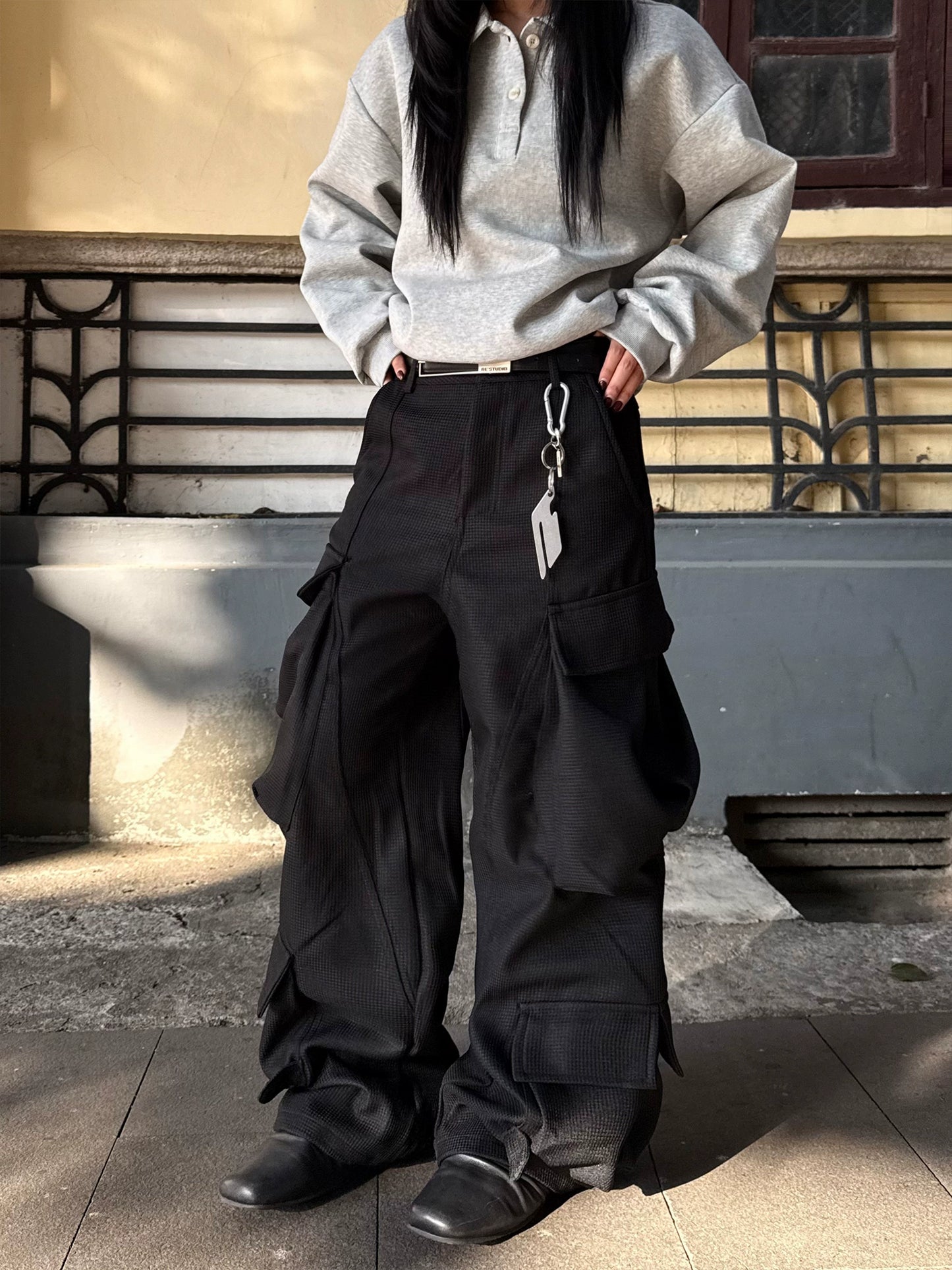 Multi Pocket cargo pants FLG0009