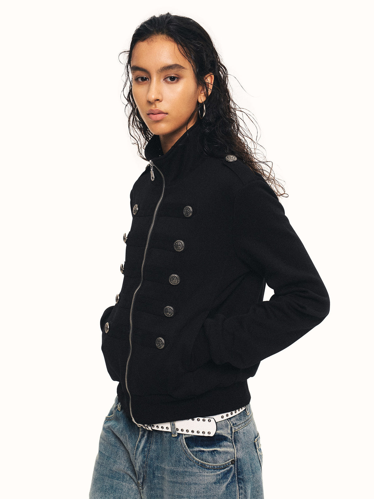 Napoleon Double-Breasted Jacket ZTS0030
