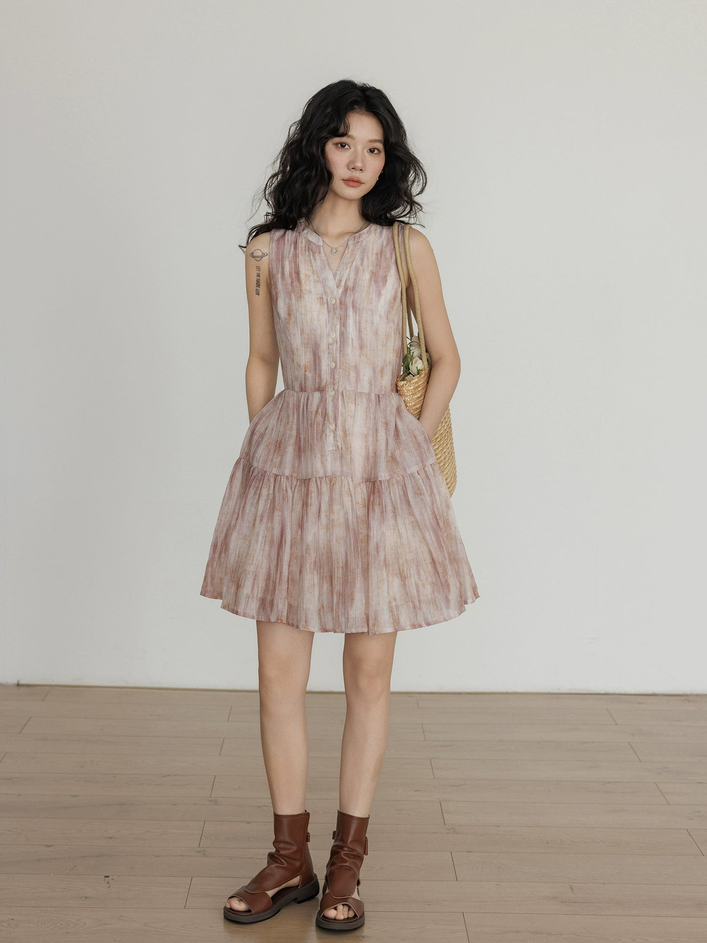 Frill Cami Dress VAS0028
