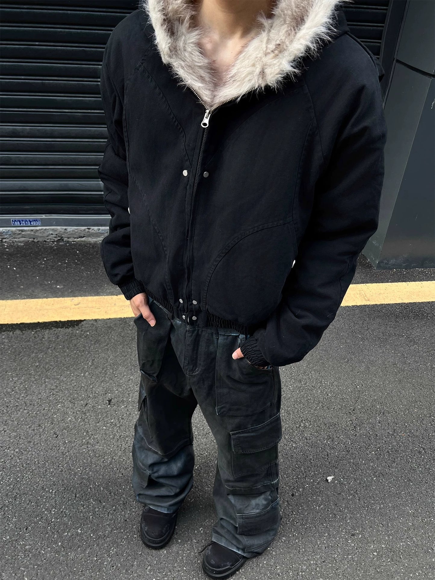 Fur Blouson Jacket FLG0011