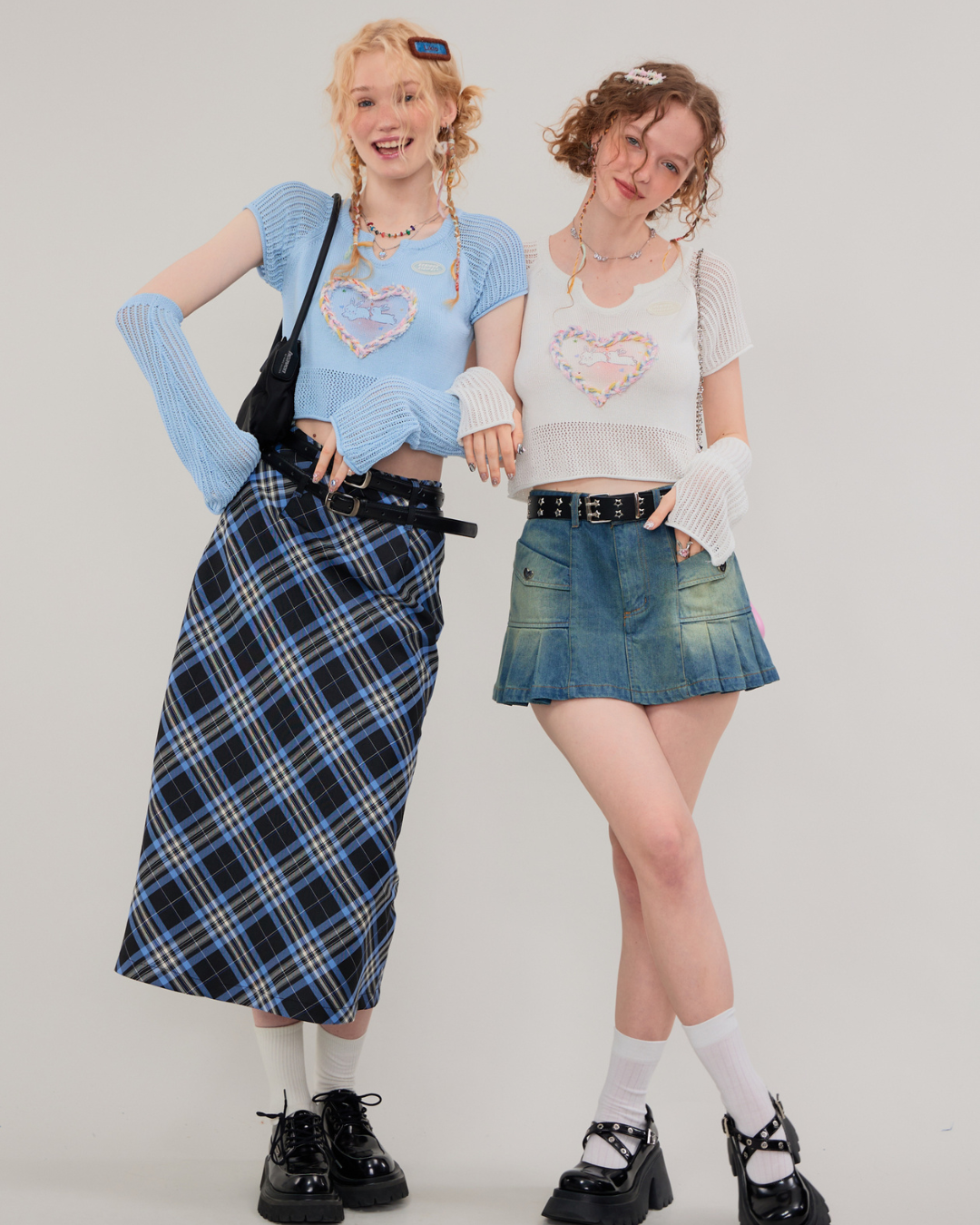 Love Rabbit Knitted Tops & Arm Warmers ZZF0272