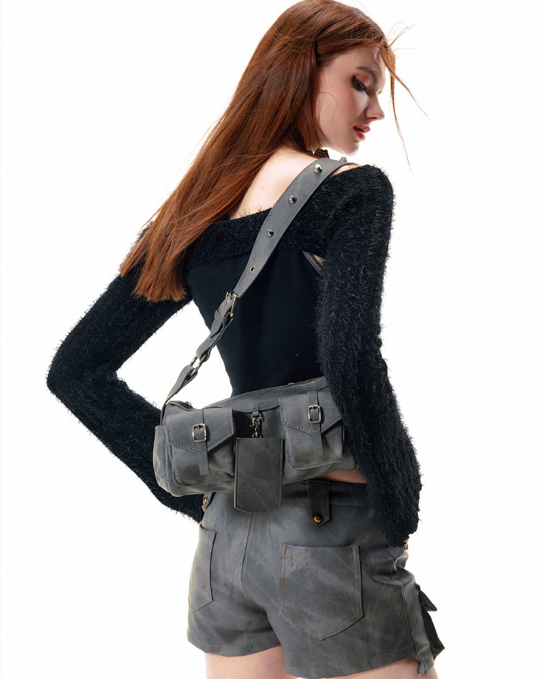 Washed Leather Bag VSE0042