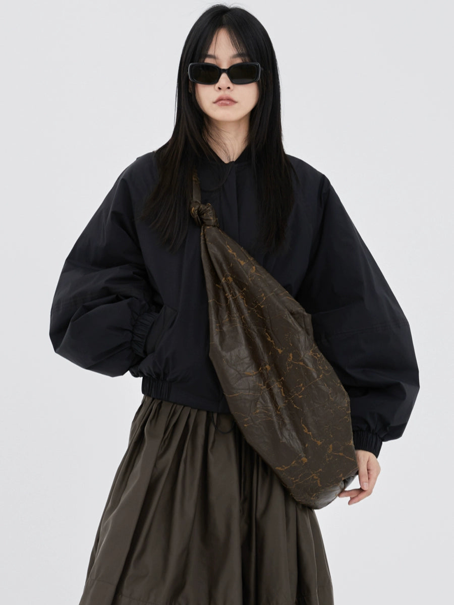 Vintage Oversize Crumpled Bag DSX0003