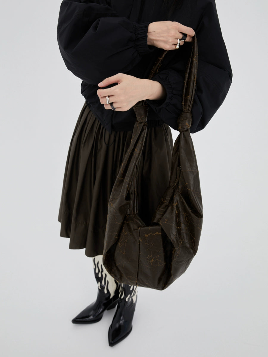 Vintage Oversize Crumpled Bag DSX0003