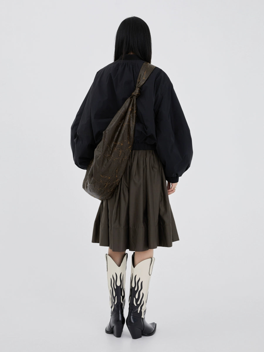 Vintage Oversize Crumpled Bag DSX0003