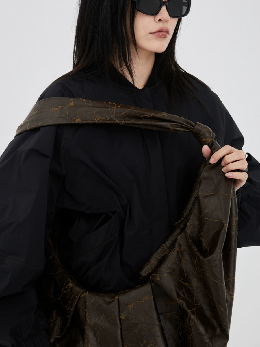 Vintage Oversize Crumpled Bag DSX0003
