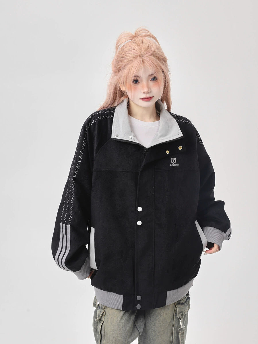 Retro Stand Collar Jacket ANS0003
