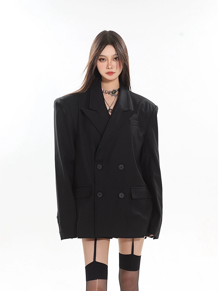 Double Button Tailored Jacket CCS0007 – AuroraBoutique