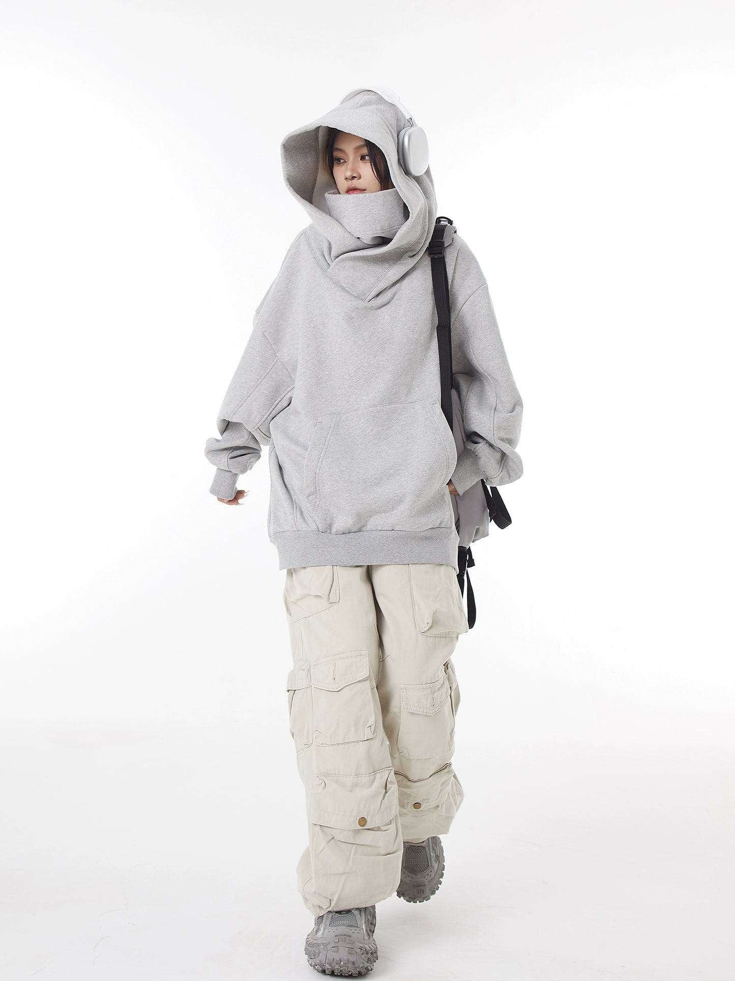 Turtleneck Sweat Hoodie HGX0001