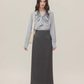 Bowtie Stripe Long Sleeve Shirt CHS0006