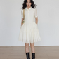 Plain Tiered Shirt Dress VAS0103
