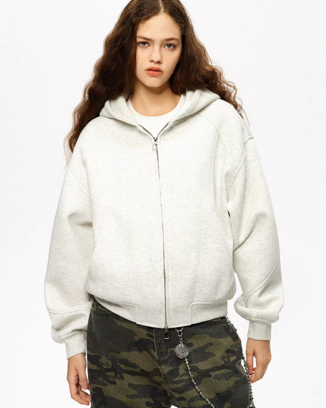 Double Zip Hoodie NDC0007