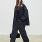 Patchwork Mid-Length Trench Coat TEO0008
