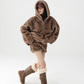 Fur Hoodie Jacket / Fur Shorts ACS0224