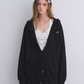 Polka Dot Vest V-Neck Hoodie / Loose Casual Sweatpants ASG0080