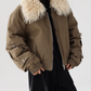 Fur Collar Retro Jacket ACS0213