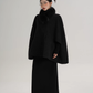 Fur Muffler Cape Coat SRS0402