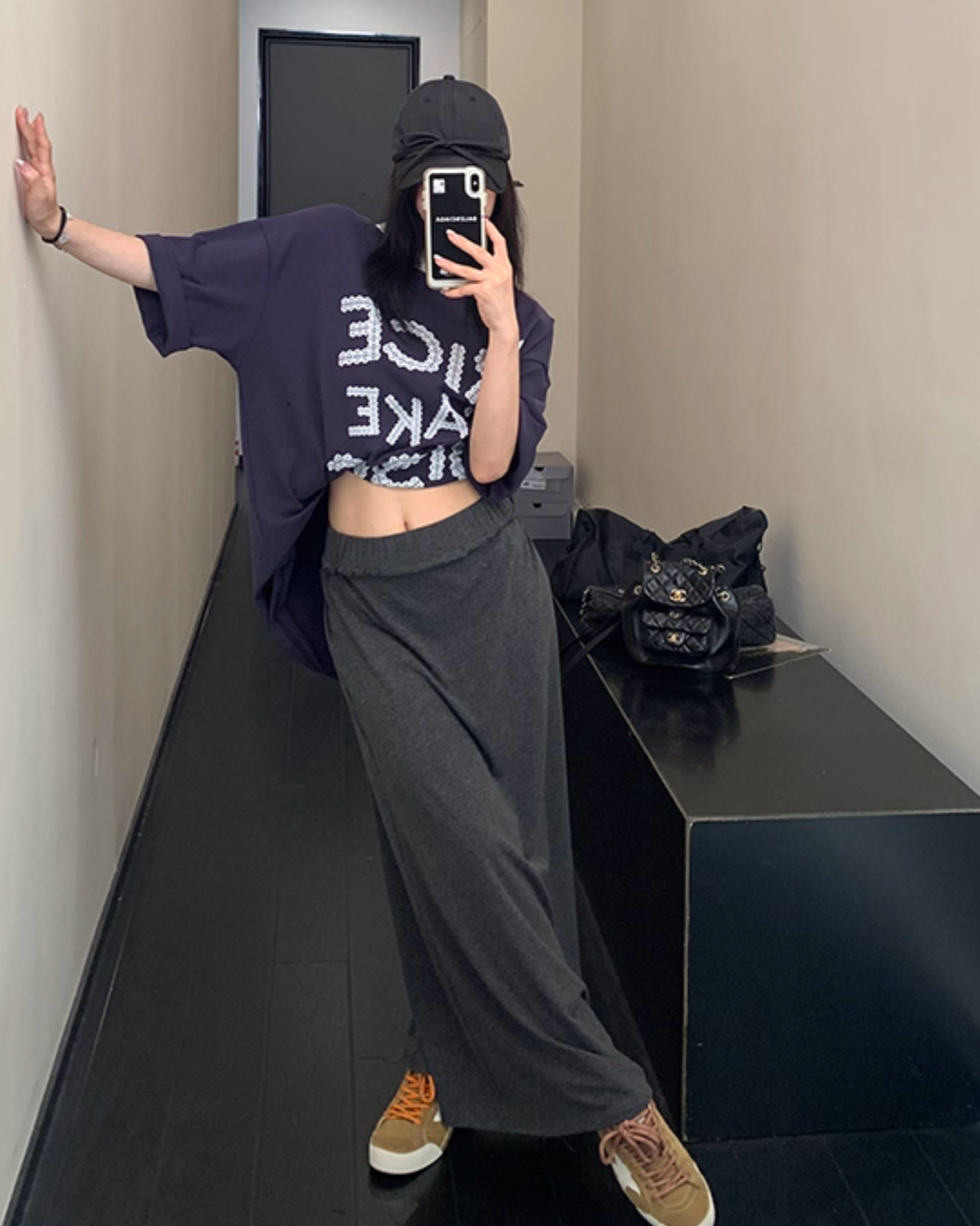 Sweat Long Skirt YLS0917