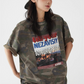 Retro Camouflage Short Sleeve T-Shirt ACS0252
