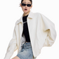 Elegant Leather Jacket ICM0095
