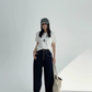 Front Button Denim Pants YLS0779