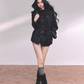 Retro Oversized Leather Jacket LAS0048