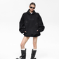 Embroidered Street Loose Hoodie ACS0308