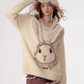 Bunny Girl Apricot Over Knit ZZF0283