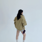 Double Zipper Stand Collar Jacket YLS0933