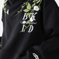 Flower Embroidery Loose Sweat Hoodie ACS0266