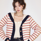 Stripe Retro Collar Knit ASG0054