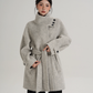 Stand Collar Wool Coat SRS0364