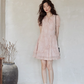 Pastel Pink Frill Dress SMS0010
