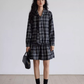 Vintage Plaid Dress VAS0186