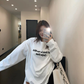 Logo Oversized Long-Sleeve T-Shirt YLS1061