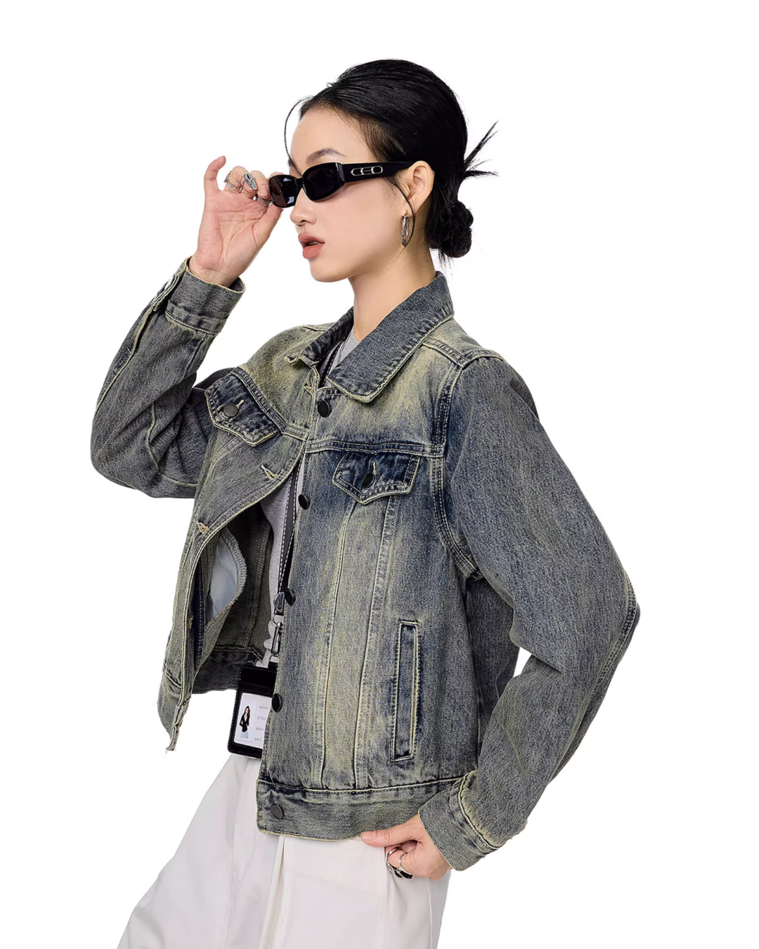 Retro Denim Jacket ICM0085