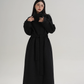 Stand Collar Paid Long Coat SRS0391
