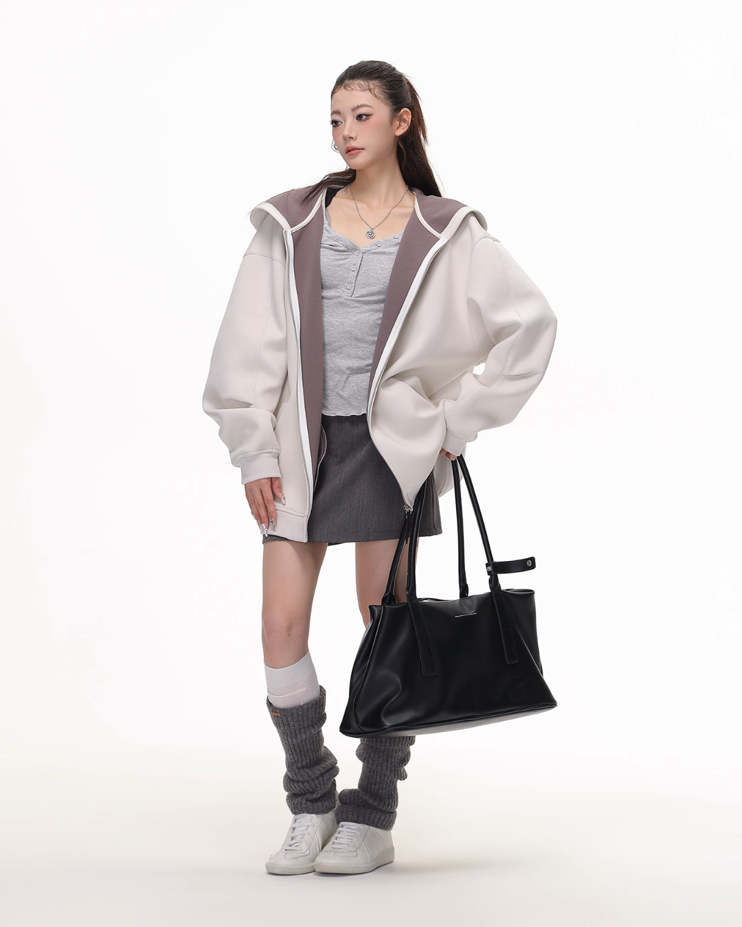 Big Silhouette Zip Hoodie ACS0297