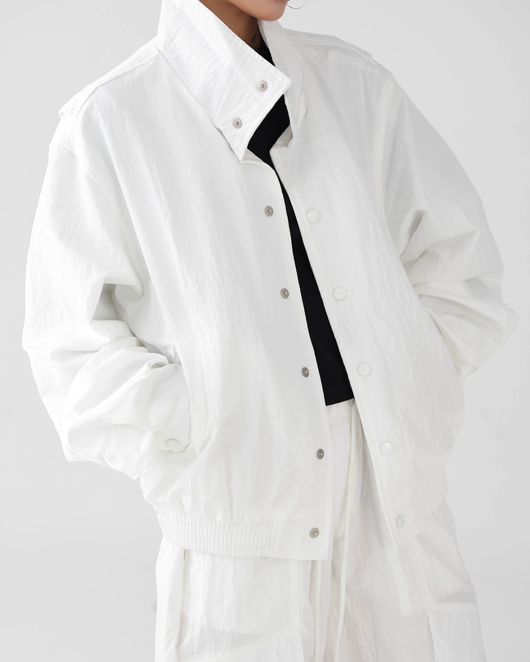 Nylon Casual Jacket / Nylon Wide Pants  ACS0270