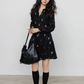 Flower Patterned Flare Dress VAS0146