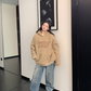 Retro Tweed Pullover Hoodie YLS1013