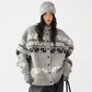 Jacquard High Neck Knit ACS0322