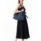 Belt Denim Fabric Shoulder Bag VSE0068