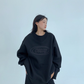 Logo Loose Sweat Top YLS0964