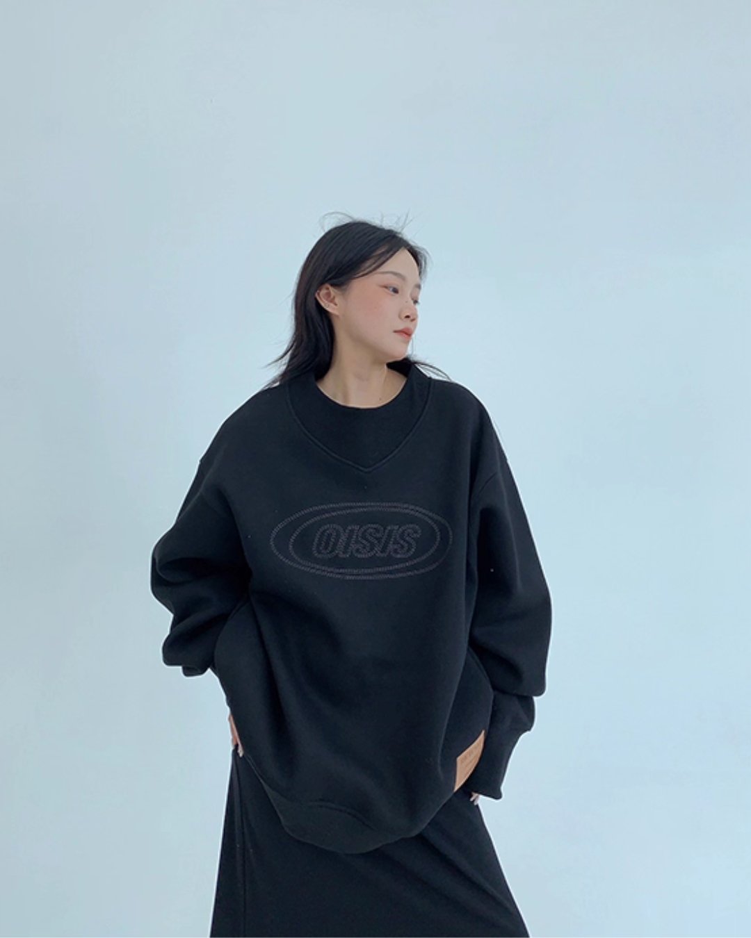 Logo Loose Sweat Top YLS0964